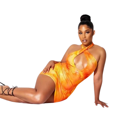7-removebg-preview Robe courte sexy pour femme, couleur orange dégradé