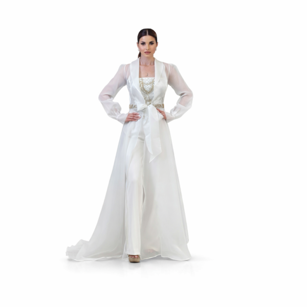 file_00000000144471f4ad241a6fa28a550a Ensemble Robe & Voile de Cérémonie Blanc Ivoire