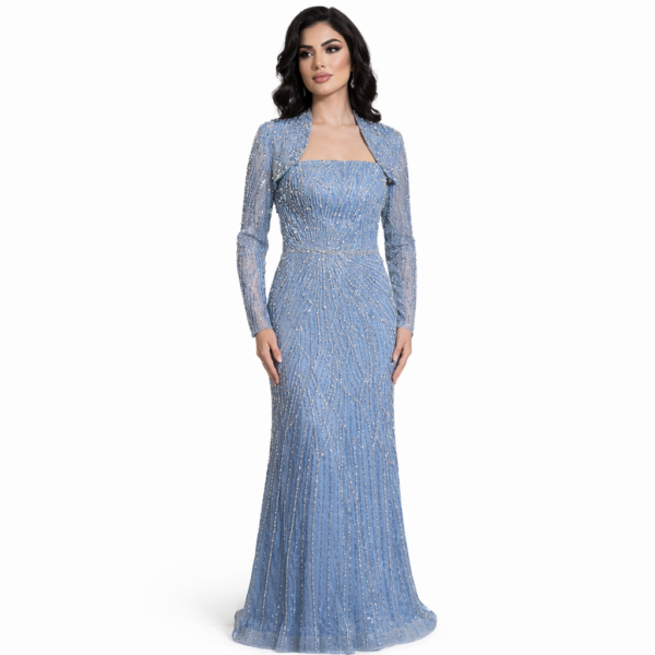 file_000000007d5471fd85e914fcc79ee273 Robe de Soirée Longue Brodée Bleu Ciel